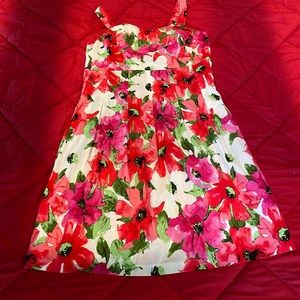 Sumer Mid Length Floral Dress by Lane Bryant